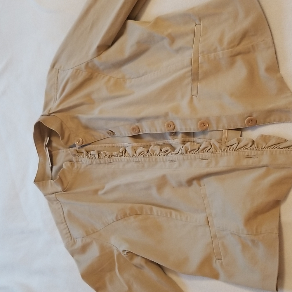 Tan dress jacket